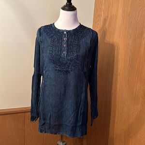 Beautiful denim colored shirt